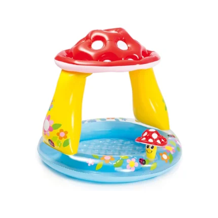 INTEX 57114EP Mushroom Baby Pool | Built-In Mushroom Shade