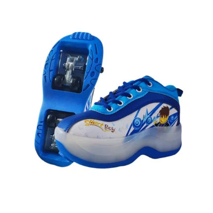 Junior Children LED Built in Kick Runaway Skate Shoe